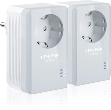 500Mbps Nano Powerline Ethernet Adapter Kit