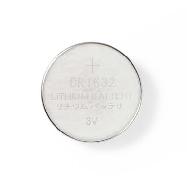 Nedis Litiumnappiparisto CR1632 | 3 V DC | Esiladattu | 5 - Läpipainopakkaus | Erilaisia laitteita | Hopea