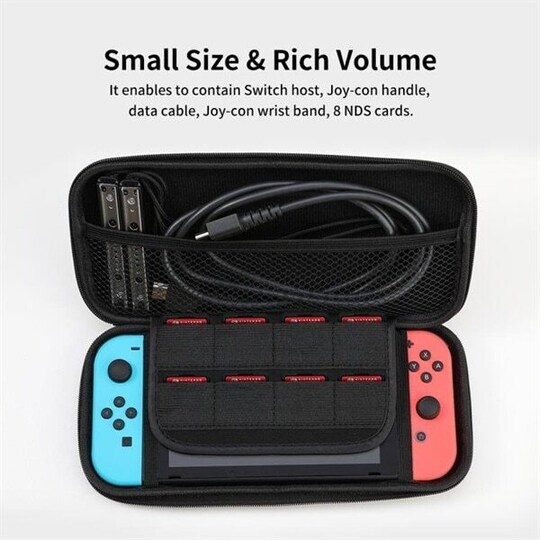 Suojalaukku Nintendo Switch Lite, musta