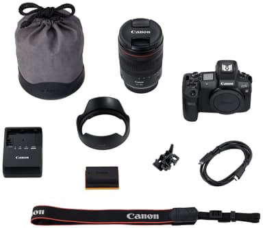 Canon EOS R peilitön kamera + RF 24-105mm objektiivi