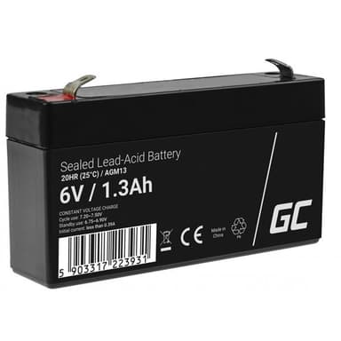 Green Cell AGM Akku 6V 1.3Ah