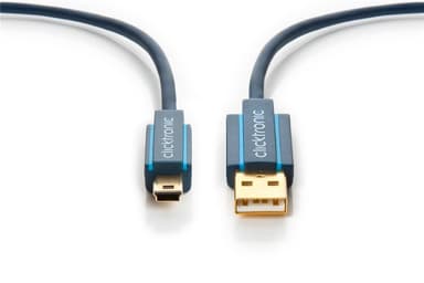 Mini USB 2.0 sovitinkaapeli