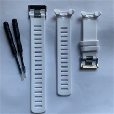 Kellon ranneke Suunto D4/D4i Novolle, 2 eri pituutta Valkoinen