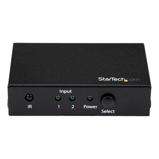 StarTech.com VS221HD20, HDMI, Musta, 60 Hz, 1280 x 720 (HD 720),1920 x 1080 (HD