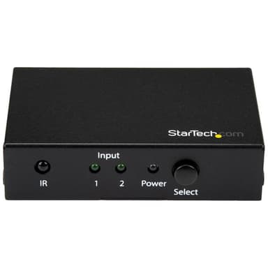 StarTech.com VS221HD20, HDMI, Musta, 60 Hz, 1280 x 720 (HD 720),1920 x 1080 (HD