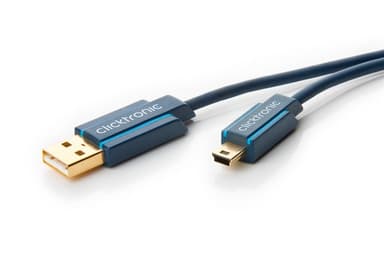 Mini USB 2.0 sovitinkaapeli