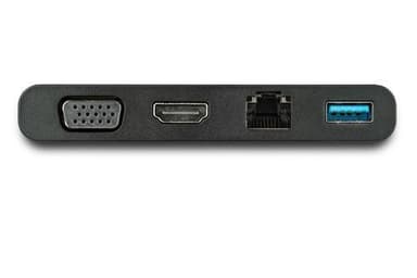 StarTech.com DKT30CHVCM, Langallinen, USB 3.2 Gen 1 (3.1 Gen 1) Type-C, USB Type