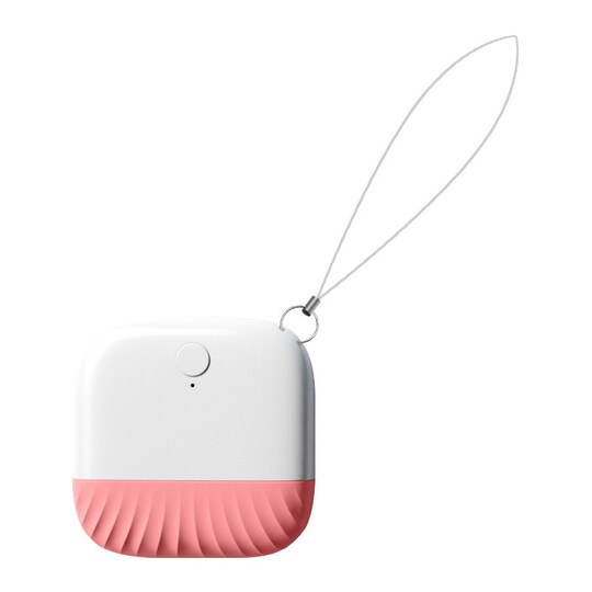 Anti-Lost Key Finder Locator Bluetooth Tracker Vaaleanpunainen