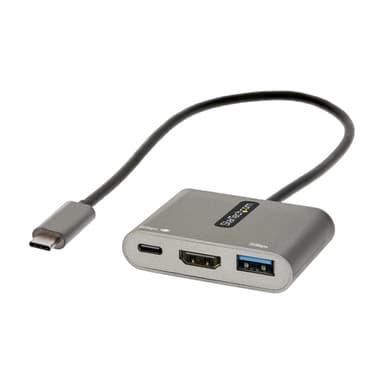 StarTech.com CDP2HDUACP2, Langallinen, USB 3.2 Gen 1 (3.1 Gen 1) Type-C, 100 W,