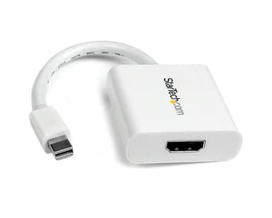 StarTech.com Mini DisplayPort till HDMI-videoadapter – Vit, 0,12 m, Mini-Displ