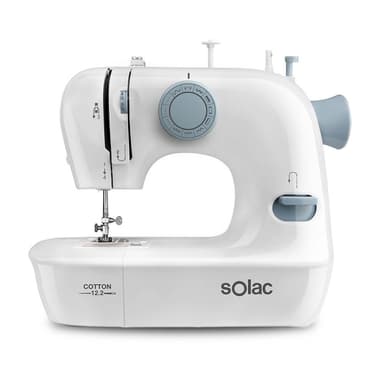 SOLAC Ompelukone Puuvilla 12.2 Valkoinen