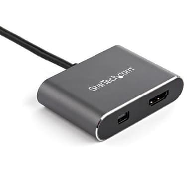 StarTech.com CDP2HDMDP, USB Type-C, HDMI-lähtö, 1, 3840 x 2160 pikseliä