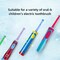 Vaihtohammasharjan päät 10A 4 kpl Monivärinen all Braun electric toothbrushes with round heads: D4510, D12013, D12013W, D12523, D17525, D18, D19523, D19545, D20523, D20545, OC18, D8011, D9525, D95