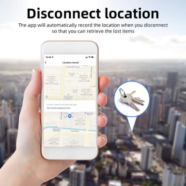 Anti-Lost Key Finder Locator Bluetooth Tracker Vihreä