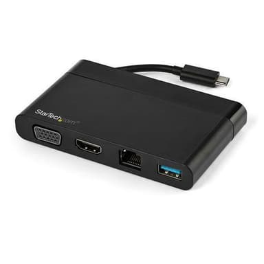 StarTech.com DKT30CHVCM, Langallinen, USB 3.2 Gen 1 (3.1 Gen 1) Type-C, USB Type