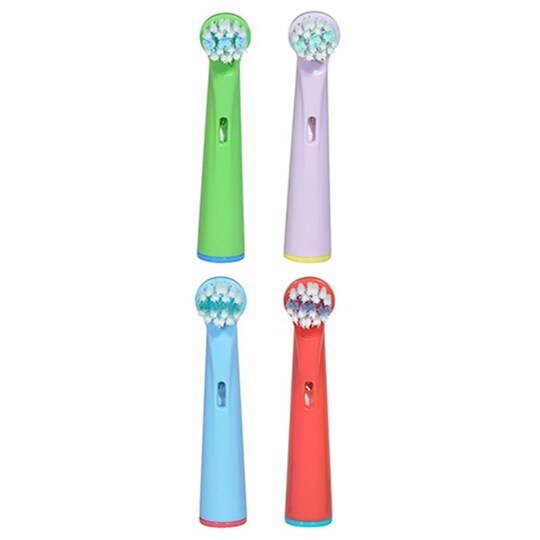 Vaihtohammasharjan päät 10A 4 kpl Monivärinen all Braun electric toothbrushes with round heads: D4510, D12013, D12013W, D12523, D17525, D18, D19523, D19545, D20523, D20545, OC18, D8011, D9525, D95