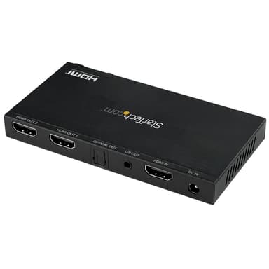 StarTech.com ST122HD20S, Musta, Metalli, 1280 x 720 (HD 720),1920 x 1080 (HD 108