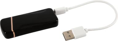 inolight CL6 plasmasytytin, MicroUSB, ei liekkiä, säävarma, musta