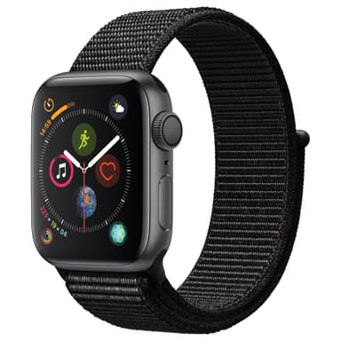 Apple Watch Series 4 40mm (harmaa/musta sport loop)