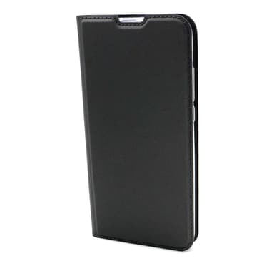 SKALO Samsung S22 Lompakkokotelo Ultra-ohut muotoilu - Tummanharmaa