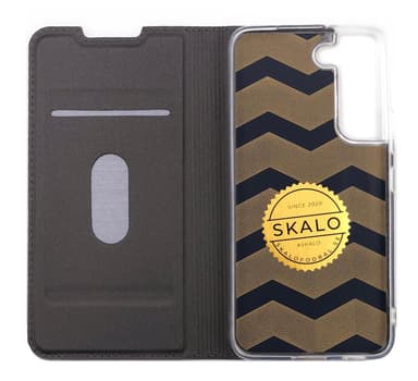 SKALO Samsung S22 Lompakkokotelo Ultra-ohut muotoilu - Kulta