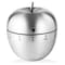 Mekaaninen keittiökello / munaajastin Apple ruostumaton teräs Hopea