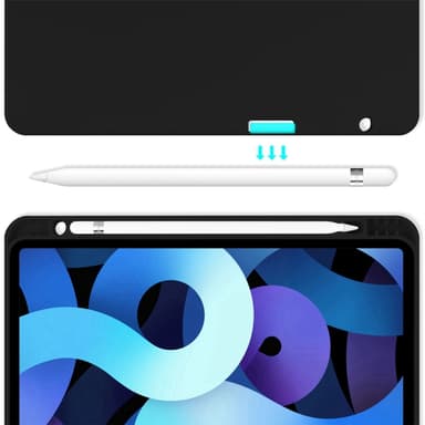 Näppäimistökotelo kynätelineellä iPad Air 1/2 9,7 tuumalle Sininen