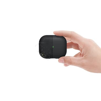 Apple AirPods 3 -kotelo, silikoni musta