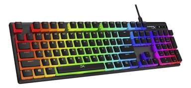HyperX Pudding Keycaps Full Key Set (musta PBT)