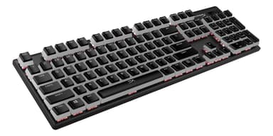 HyperX Pudding Keycaps Full Key Set (musta PBT)