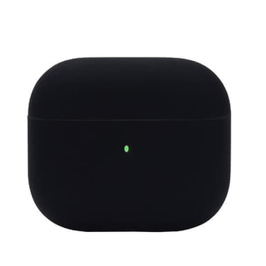 Apple AirPods 3 -kotelo, silikoni musta
