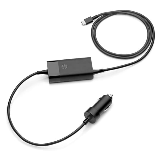 HP :n 65 watin USB-C-autosovitin, Auto, 20 V, 65 W, Yritys, Musta, 0 - 35 °C