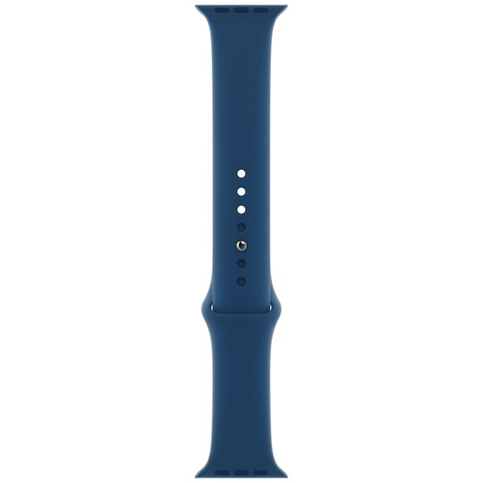 Apple Watch 44 mm Sport-ranneke (tummansininen)