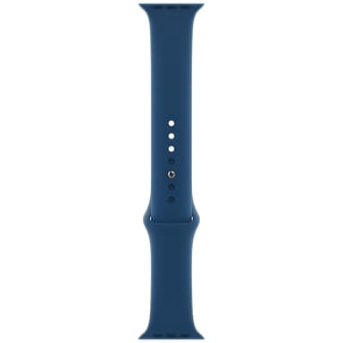 Apple Watch 44 mm Sport-ranneke (tummansininen)