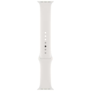 Apple Watch 44 mm Sport-ranneke (valkoinen)