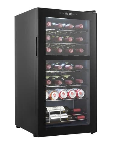 Vapaasti seisova viinikaappi - Northern Collection 28 Black