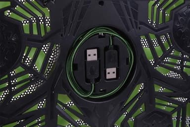 SUREFIRE Bora Gaming -tietokoneen jäähdytyslevy, vihreä