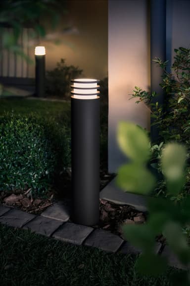 Philips Hue Lucca lyhtyvalaisin antrasiitti 1x9,5 W