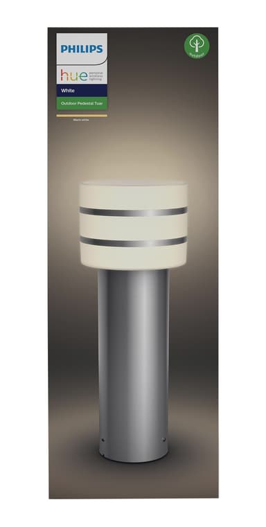 Philips Hue Tuar jalallinen ulkovalaisin 9,5W (inox)