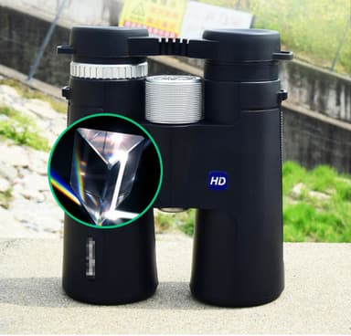 Kiikarit 12X 42 mm HD lisätarvikkeineen Musta