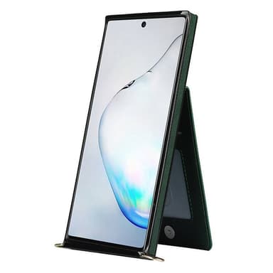 Zipper kaulakorukotelo Samsung Galaxy Note 10 Plus - Vihreä