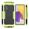 Iskunkestävä kuori jalustalla Samsung Galaxy A73 5G - Vihreä