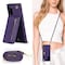 Zipper kaulakorukotelo Samsung Galaxy S20 - Violetti