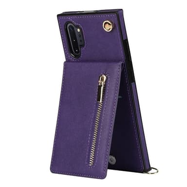 Zipper kaulakorukotelo Samsung Galaxy Note 10 Plus - Violetti