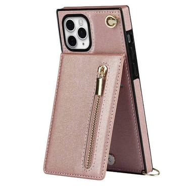 Zipper kaulakorukotelo Apple iPhone 11 Pro Max - Ruusu
