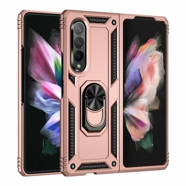 Jazz 3i1 kuori Samsung Galaxy Z Fold 3 - Ruusu