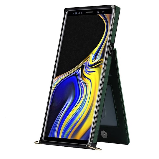 Zipper kaulakorukotelo Samsung Galaxy Note 9 - Vihreä