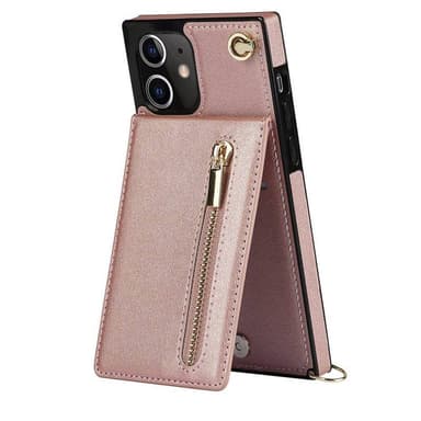 Zipper kaulakorukotelo Apple iPhone 11 - Ruusu