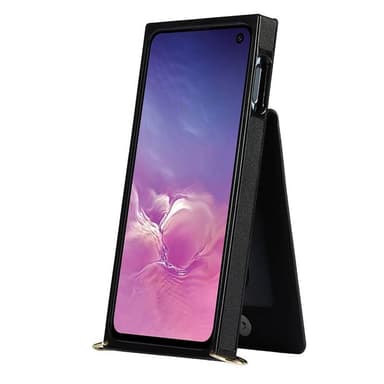 Zipper kaulakorukotelo Samsung Galaxy S10e - Musta