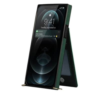 Zipper kaulakorukotelo Apple iPhone 11 Pro Max - Vihreä
